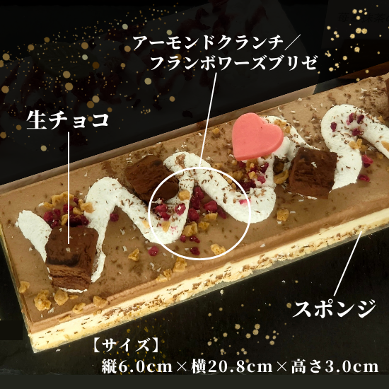 チョコレートアイスケーキ