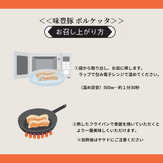 味豊豚セット塩麹漬け／ポルケッタ　各2袋